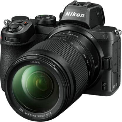 Nikon Z5 Mirrorless Camera With 24 200mm Lens